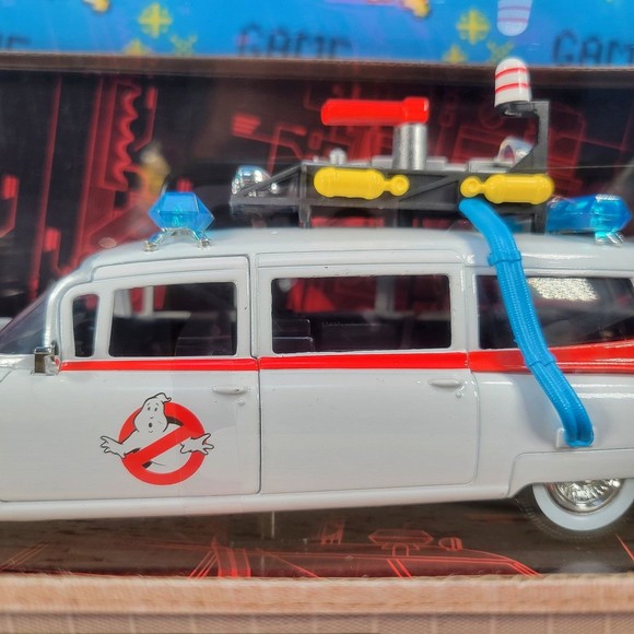 Jada Toys Ghostbusters ECTO-1 1:24 Diecast Collectible Hollywood Rides NIB - Picture 10 of 11